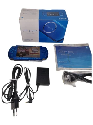 PSP 3000 Vibrant Blue - Komplet